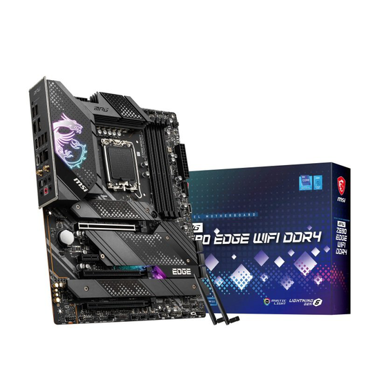 Msi Mpg Z690 Edge Wifi DDR4 Atx Motherboard