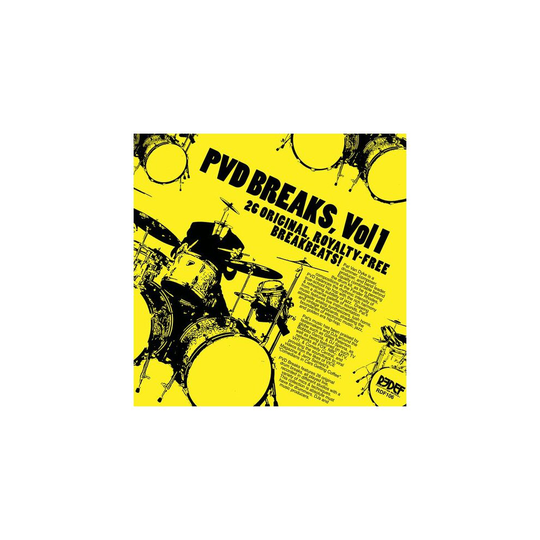 PVD Breaks Vol 1 (Royalty Free Breaks) [VINYL]