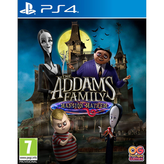 The Addams Family Mansion Mayhem PS4 Game