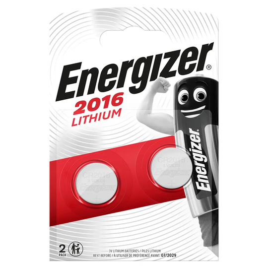 Energizer CR2016 Lithium Coin 3V Batteries