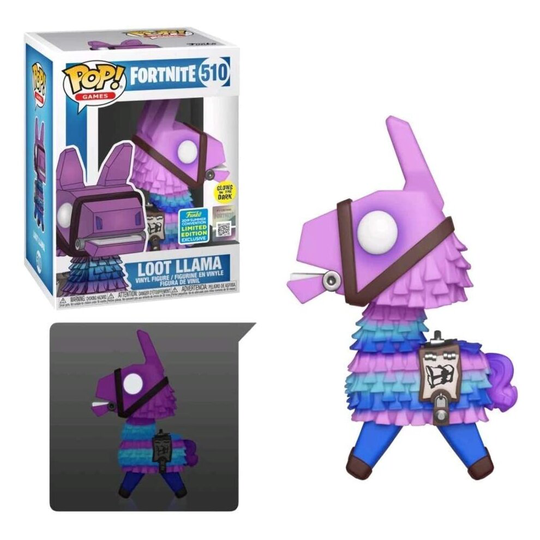 Funko Pop! Games: Fortnite - Loot Llama (Glow in the Dark Summer Convention Exclusive) #510 (Glow in the Dark (SDCC Exclusive))