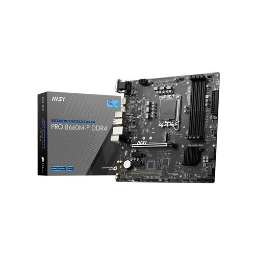 MSI PRO B660M-P DDR4 motherboard Intel B660 LGA 1700 micro ATX