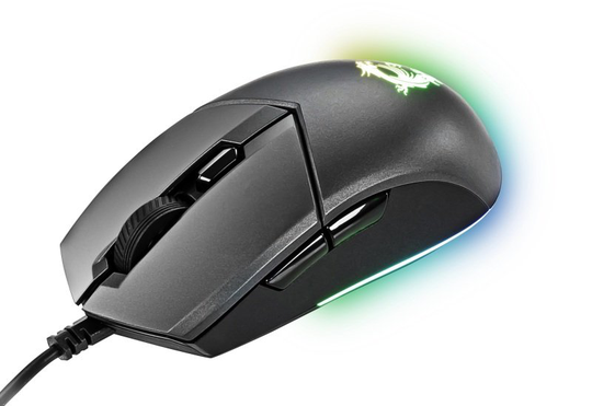 MSI Usb Clutch Gm11 Optical Blk Rgb