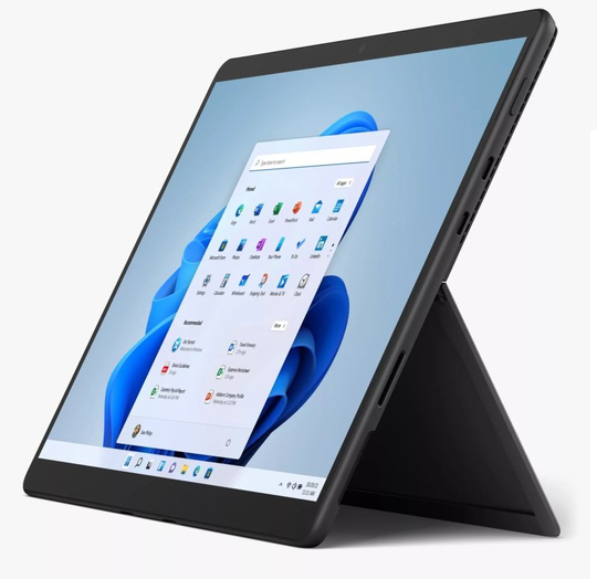 Microsoft Surface Pro 8, Intel Core i7-1185G7, 16GB RAM, 256GB SSD, 13" Touchscreen (2880x1920), Intel Iris Xe, Windows 11 Pro, Graphite - no Key