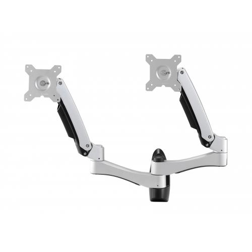 Amer AMR2AW monitor mount / stand 61 cm (24") Black Silver