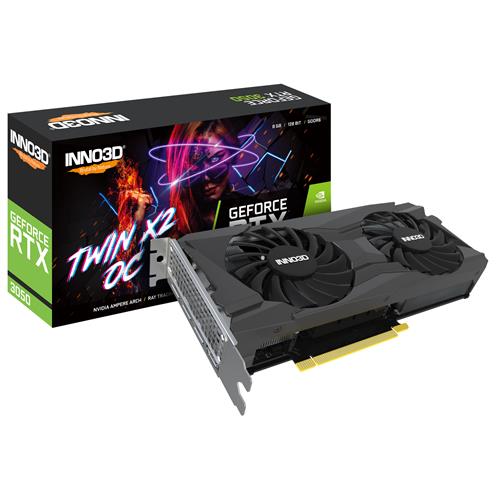 Inno3D GeForce RTX 3050 Twin X2 OC NVIDIA 8 GB GDDR6