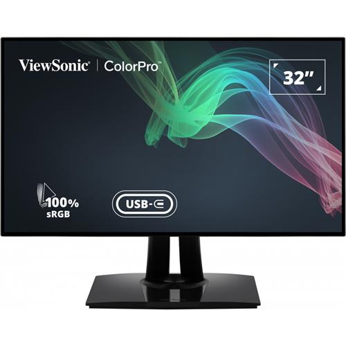 Viewsonic VP Series 3268A-4K 81.3 cm (32") 3840 x 2160 pixels 4K Ultra HD LED Black