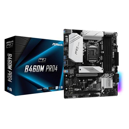 Asrock B460M Pro4 Intel B460 LGA 1200 micro ATX