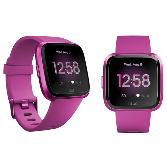 Fitbit Versa Lite - Mulberry & Aluminum