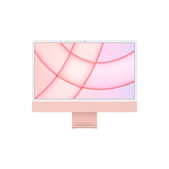 Apple iMac 2021 M1 8 Core CPU 7 Core GPU 8GB 256GB SSD 24 Inch 4.5K All-in-One - Pink