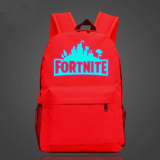 (Red) Luminous Fortnite Backpack | Glow In The Dark