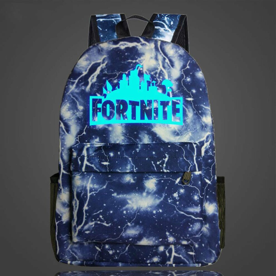 (Thunder & Lightning) Luminous Fortnite Backpack | Glow In The Dark