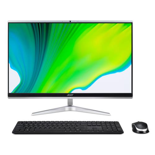 Acer Aspire C24-1650 Intel Core i3 60.5 cm (23.8") 1920 x 1080 pixels 8 GB DDR4-SDRAM 1000 GB HDD All-in-One PC Windows 10 Home Wi-Fi 6 (802.11ax) Silver