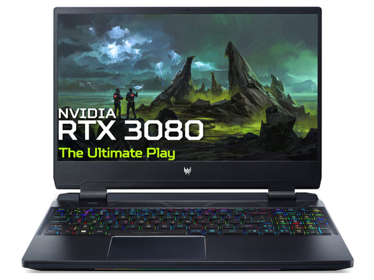 Acer Predator Helios 300 PH315-55 Gaming Laptop, Intel Core i7-12700H upto 4.7GHz, 16GB RAM, 1TB PCIe SSD, NVIDIA GeForce RTX 3080 8GB, 15.6" QHD