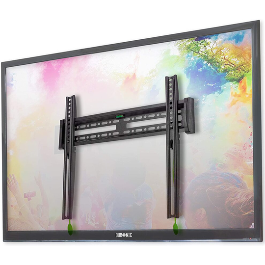 Duronic TV Bracket TVB121S | Wall Mount for 23"-56" Television Screen | VESA Fits Up to 600x400mm | Fixing for Flat Screen...