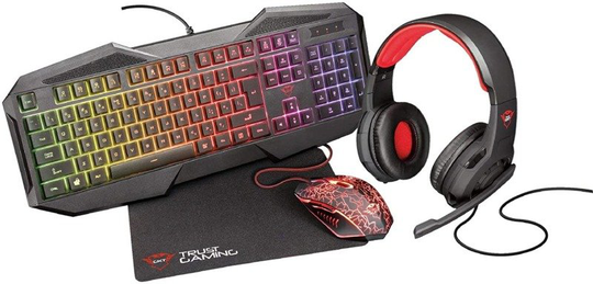 Trust GXT 788RW 4-in-1 Gaming Bundle for pc and laptop