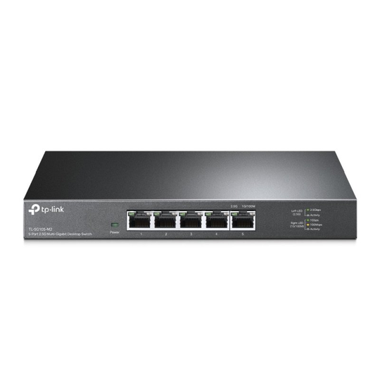 TP-Link TL-SG105-M2 - 5-Port 2.5G Desktop Switch