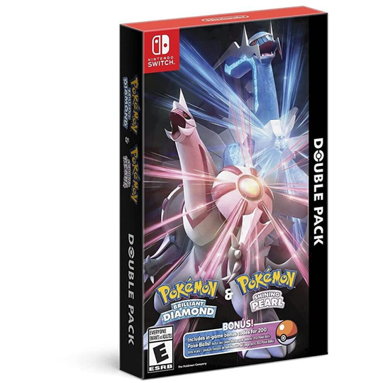 Pokémon Brilliant Diamond & Pokemon Shining Pearl Double Pack Nintendo Switch Game (#)