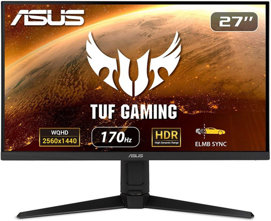 Asus Tuf VG27AQL1A 27" Wqhd 170Hz 1ms Gaming Monitor