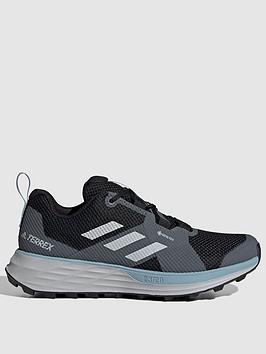 adidas Terrex Two GORE-TEX - Black, Black, Size 3.5, Women