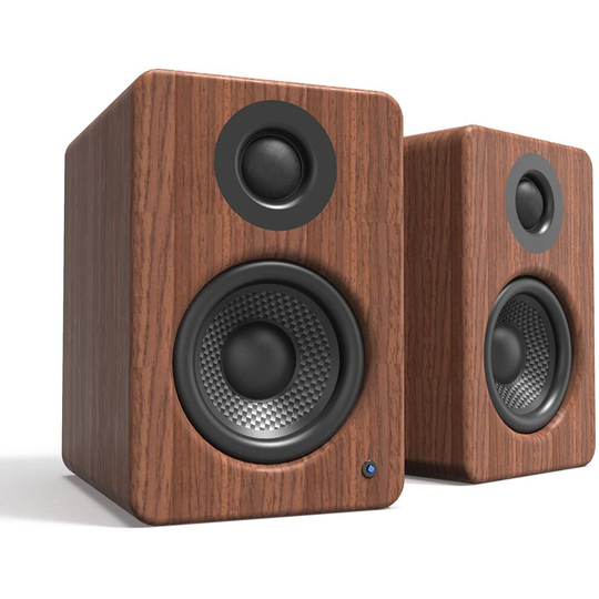 Kanto 2 Channel Powered PC Gaming Desktop Speakers 3" Composite Drivers 3/4" Silk Dome Tweeter Class D Amplifier - 100 Watts - Built-in USB DAC - ..