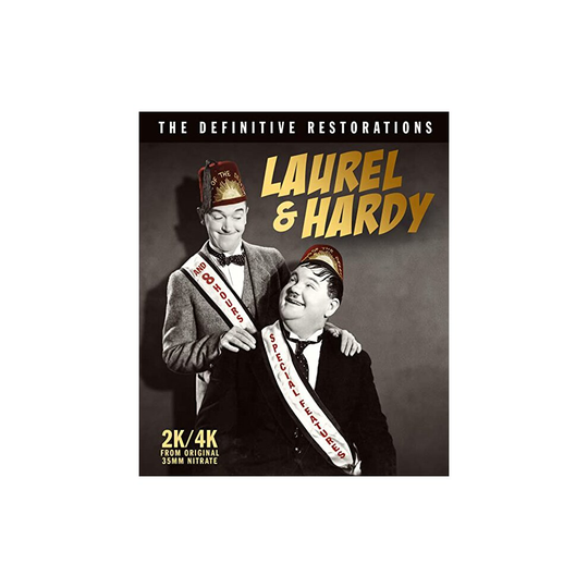 LAUREL & HARDY: THE DEFINITIVE RESTORATIONS (4 DISC) - LAUREL & HARDY - Blu Ray