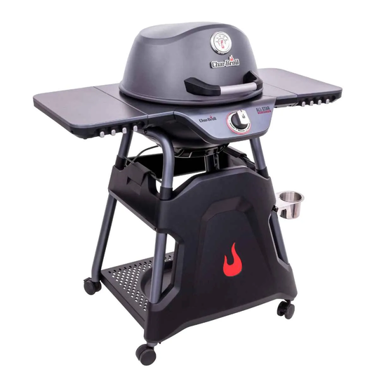 Char-Broil All-Star 125 Electric BBQ Grill - Graphite