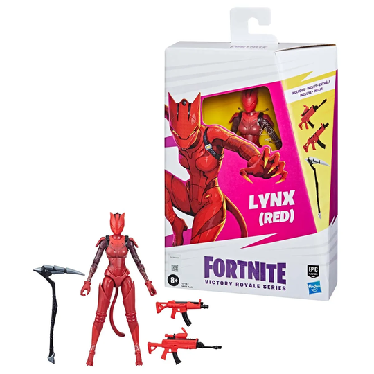 Fortnite Victory Royale Series Lynx (red) Collectible Action Figure