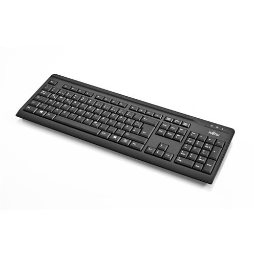 Fujitsu KB410 keyboard USB QWERTY Black