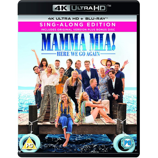 Mamma Mia! Here We Go Again [2018] (4K Ultra HD + Blu-ray)