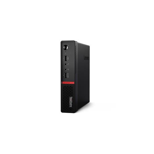 T1A Lenovo ThinkCentre M715q Refurbished DDR4-SDRAM PRO A10-8770E mini PC AMD PRO A10 8 GB 256 GB SSD Windows 10 Pro Black