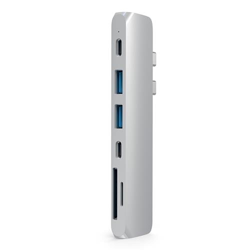 Satechi ST-CMBPS interface hub USB 3.2 Gen 1 (3.1 Gen 1) Type-C 40000 Mbit/s Silver