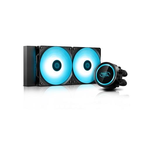 DeepCool GAMMAXX L240 Motherboard All-in-one liquid cooler 12 cm Black