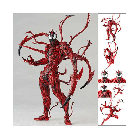 6" Yamaguchi Marvel Carnage Red Venom Spiderman Action Figure Model Gift Toy
