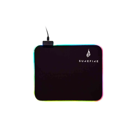 SureFire Silent Flight RGB-320 Gaming Mouse Pad