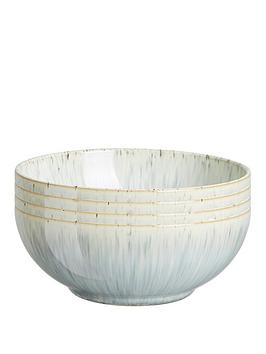 Denby Halo Grey Speckle Cereal Bowls &Ndash; Set Of 4