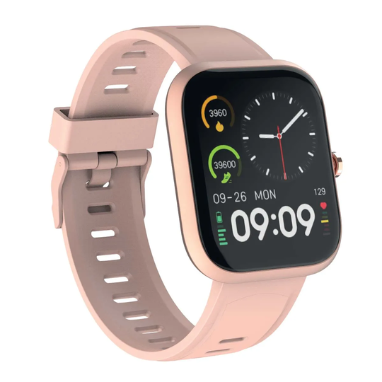 Mixx Smart Watch Square 3 Rose Gold