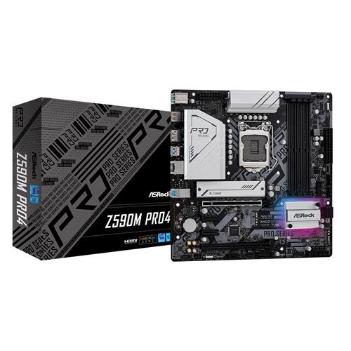 Asrock Z590M Pro4 Intel Z590 LGA 1200 micro ATX