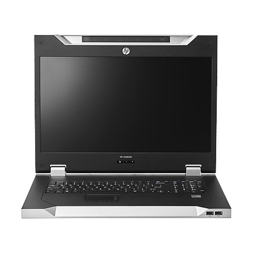 Hewlett Packard Enterprise LCD8500 1U INTL Rackmount Console Kit rack console 47 cm (18.5") 1600 x 1200 pixels Silver