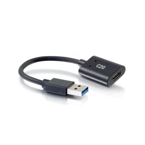 C2G 15cm (6in) USB-C Female to USB-A Male SuperSpeed USB 5Gbps Adapter Converter