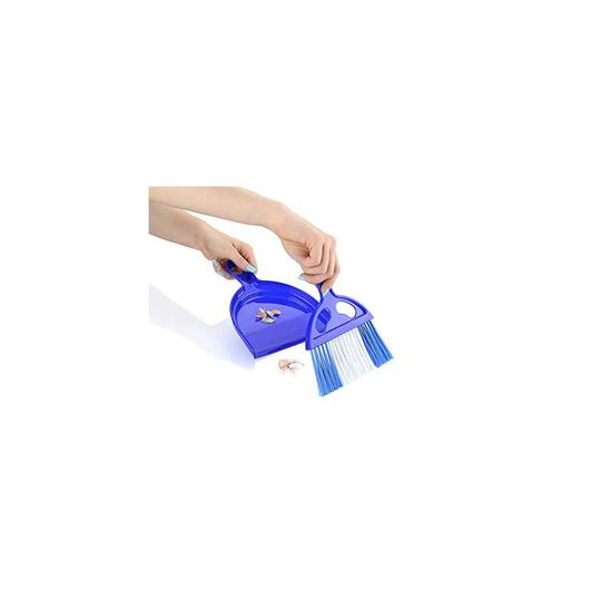 Mini Dustpan Set with Brush. Assorted Color by Super Utensil Ltd