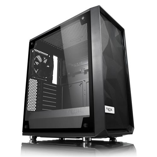 Fractal Design Meshify C TG Midi Tower Black Transparent