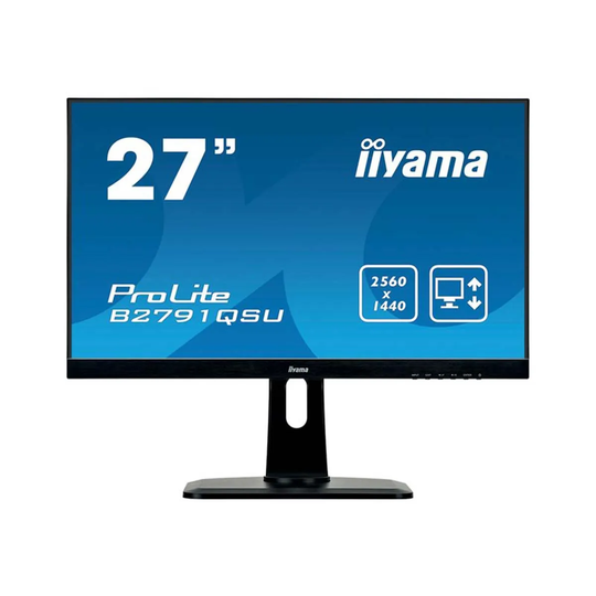 Iiyama Prolite B2791QSU-B1 Computer Monitor - Black