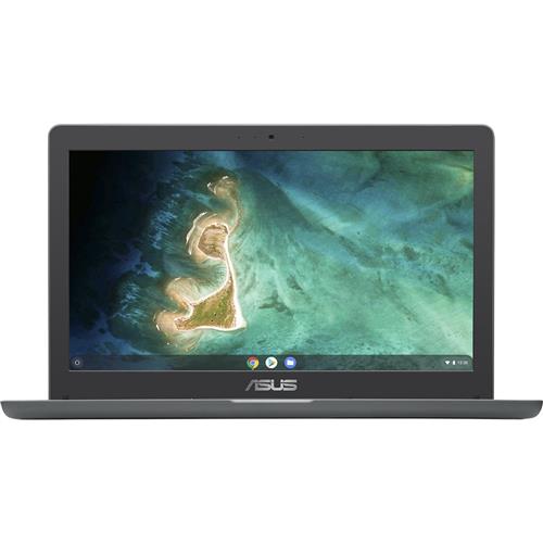 ASUS Chromebook C403NA-FQ0019 notebook 35.6 cm (14") HD Intel Celeron 4 GB LPDDR4-SDRAM 32 GB eMMC Wi-Fi 5 (802.11ac) Chrome OS Grey