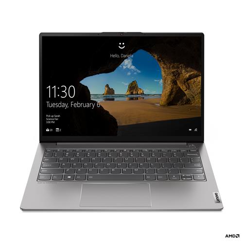 Lenovo ThinkBook 13s G3 ACN 5600U Notebook 33.8 cm (13.3") WUXGA AMD Ryzen 5 8 GB LPDDR4x-SDRAM 256 GB SSD Wi-Fi 6 (802.11ax) Windows 11 Home Grey