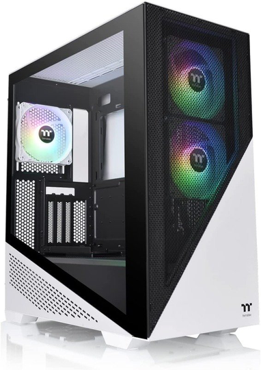 ThermalTake Divider 370 TG ARGB White Mid Tower PC Case