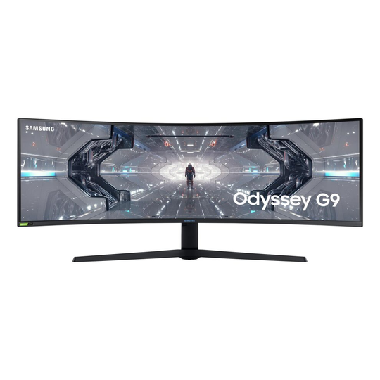 Samsung Odyssey C49G95TSSU 124.5 cm (49") 5120 x 1440 pixels WQHD QLED Black, White
