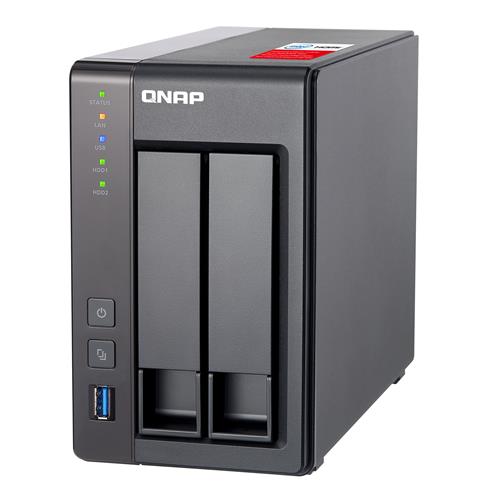 QNAP TS-251+ J1900 Ethernet LAN Tower Gray NAS