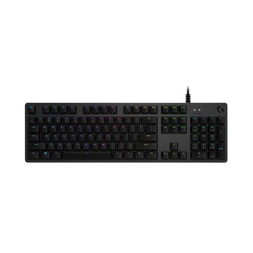 Logitech G G512 CARBON LIGHTSYNC RGB Mechanical Gaming with GX Brown switches keyboard USB QWERTY English