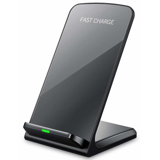 Samsung Galaxy S5 Neo Wireless Black Qi Charger Desktop Stand + Qi Receiver Micro USB